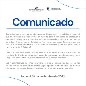 COMUNICADO 017-2023