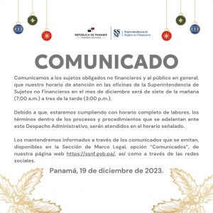 COMUNICADO 020-2023